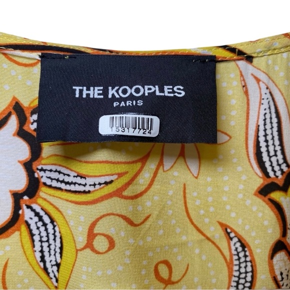 The Kooples for RTR Women’s Floral Wrap Maxi Dress  Sz 4 - Picture 9 of 12